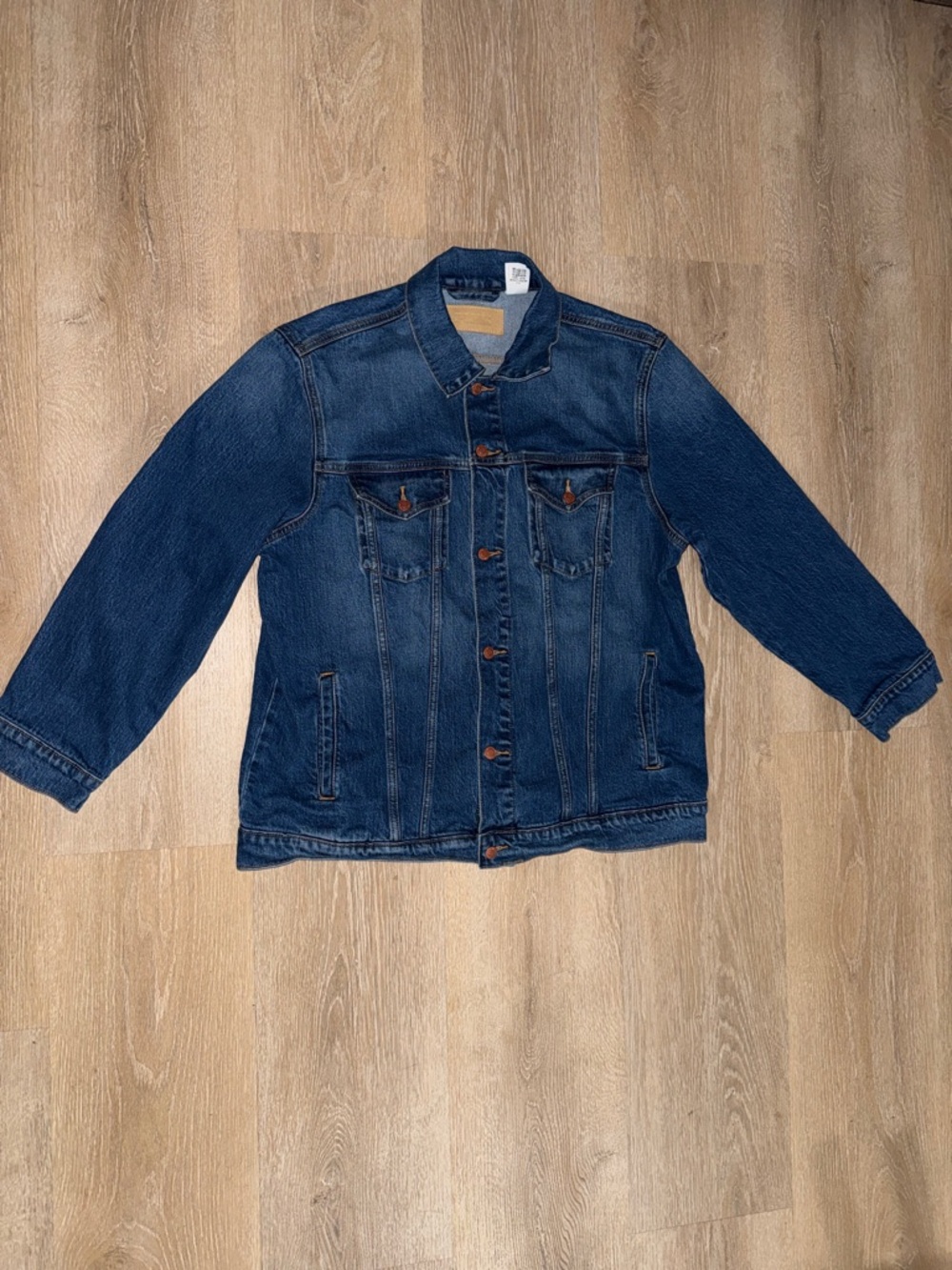 PINK Victoria’s Secret Denim trucker jacket size L